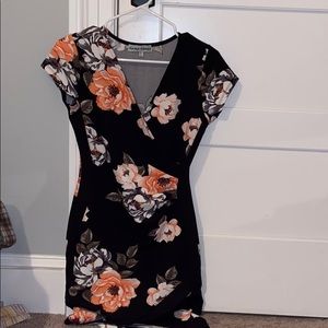 Floral mini dress